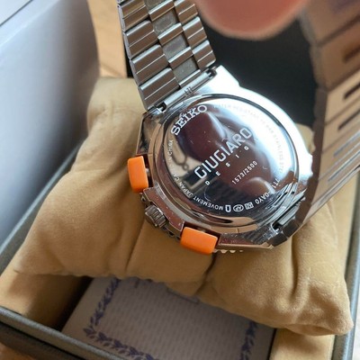 SEIKO GIUGIARO DESIGN [7T12-0AY0] Speedmaster Stainless Steel 