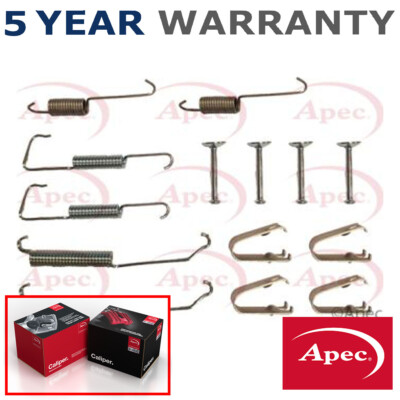 Apec Rear Brake Shoes Fitting Kit Fits Mercedes A-Class 1998-2004