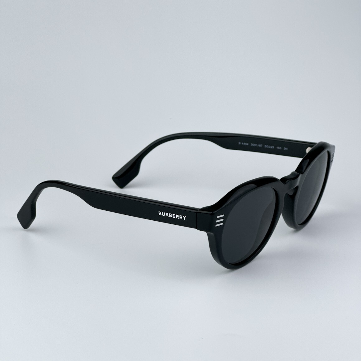 Burberry Women AUTHENTIC Sunglasses Black Grey Oval BE4404  display picture 3