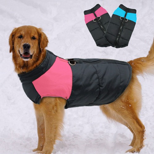 Warm Pet Dog Coats Jacket Waterproof Winter Vest Puppy Coat Outdoor