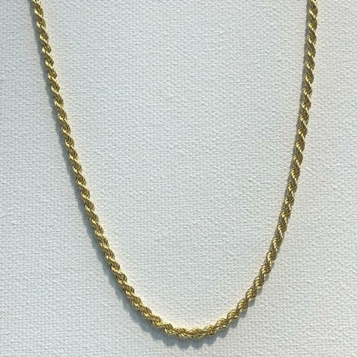 Rope Chain Bracelet 375 9ct Genuine 