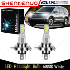 For Honda CR-V 1997-2004 2007-2014 2X 9003 H4 LED Headlights Bulb 6000K White LX