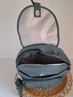 NWT Kipling Queenie Backpack, Light Aloe Tonal | eBay display picture 3