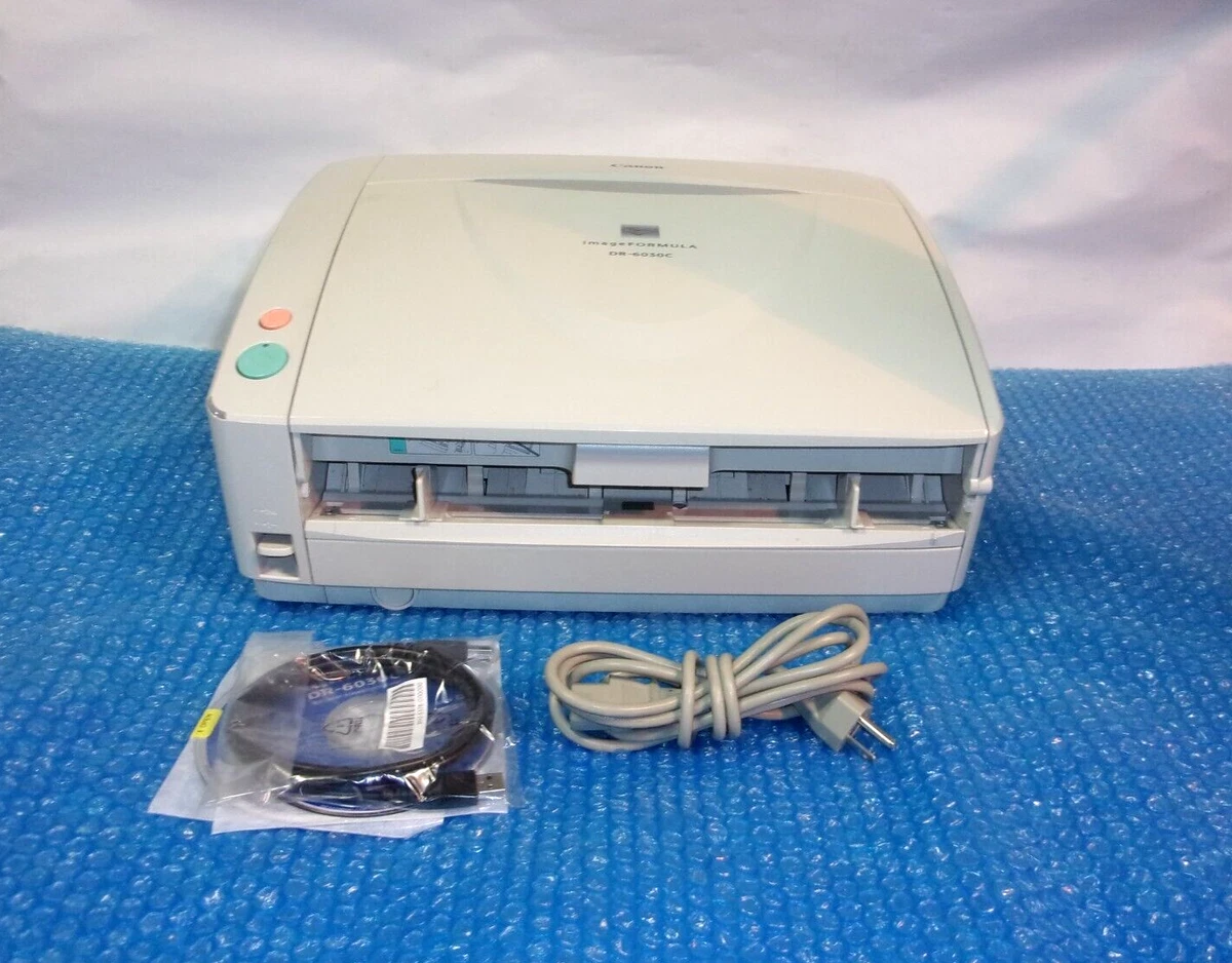Canon Image Formula DR6030C Scanner Driver Installation