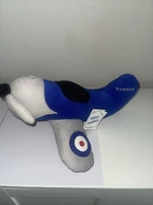 Vintage Top Flight Products Pudgy Planes 13” Plush Toy Airplane Warbear With Tag