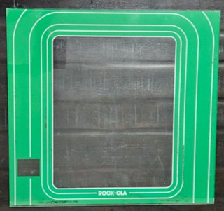 1982 ROCK OLA "NIBBLER" Arcade Video Game Monitor Bezel Original Plexi