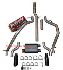 Dual Exhaust Kit Flowmaster Super 44 Fits 14-19 Chevrolet Silverado GMC Sierra