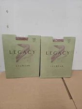 Legacy Legwear Womens Warm Beige Size C Lot of 2