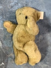Tender Heart Treasures Jointed Poseable Teddy Bear Plush Stuffed 11" New w tag