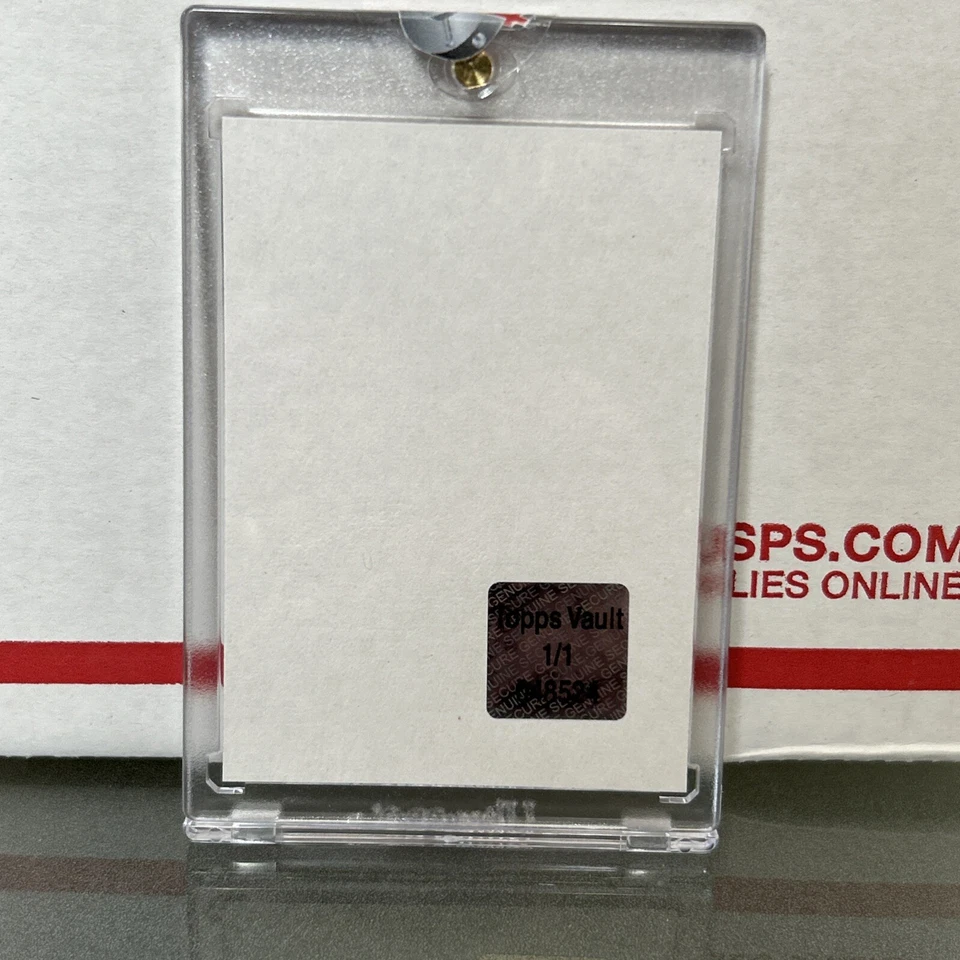 2017 TOPPS VAULT MITCH KELLER HERITAGE MINORS BLANK BACK COA RC PIRATES 1/1 - Image 2 of 4