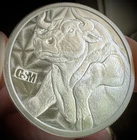 1oz Golden State Mint .999 Silver Round
