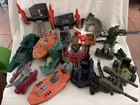 G.I. JOE LOT mixed Vehicles, Weapons For Repair 80’s
