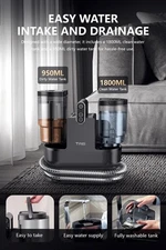 TAB R6-Steam Portable Carpet and Upholstery Cleaner Deep Couch Cleaner Machine