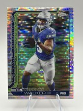 2025 Topps Chrome Kenneth Walker III Pulsar Refractor #276 Seattle Seahawks