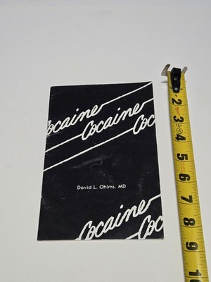 Cocaine by David Ohlms, 13 Page Booklet, 1987 Original Print Narcotics Anonymous