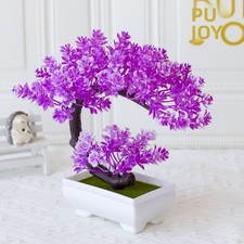 Silk Lotus Flower Plant Pot for Wedding Table and Home Decoration Display