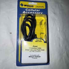Wilson Electronics 951101 5 ft Extension RG58 Low Loss Coax Cable FME Conectors