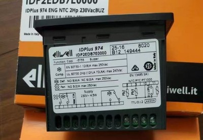 New 1PC Eliwell IDPLUS974 Temperature Controller IDP2EDB7E0000 230VAC
