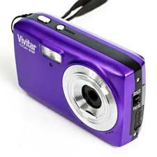 Vivitar ViviCam X137 10.1MP Digital Camera - Purple