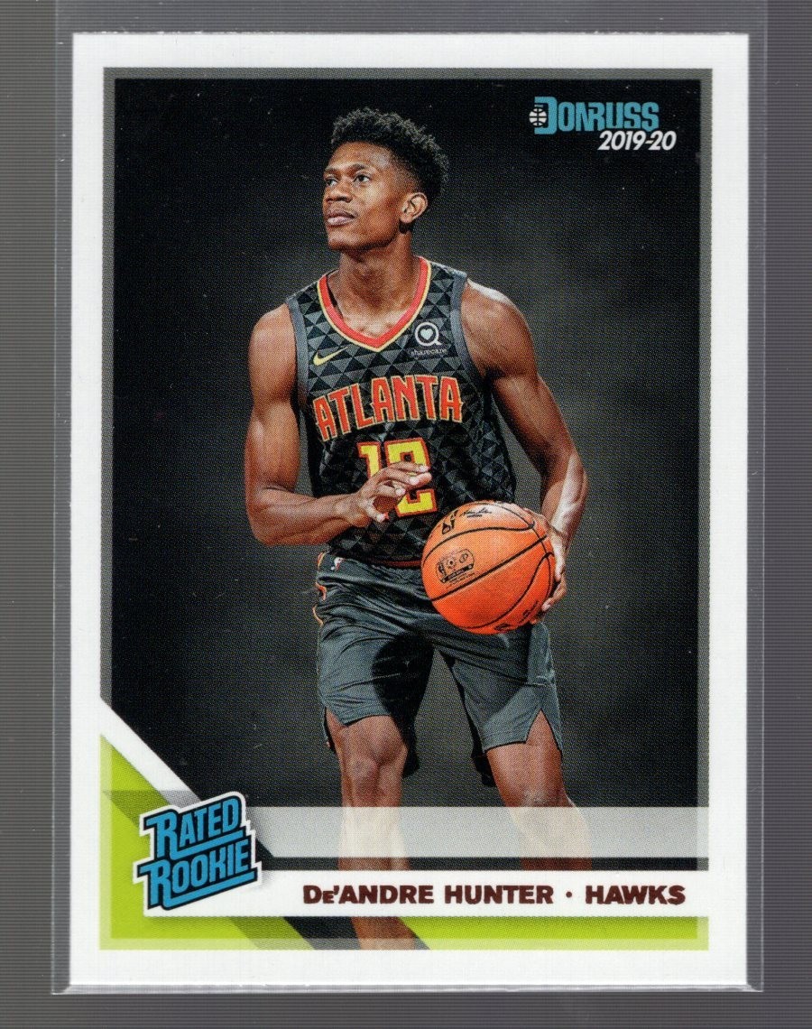 2019-20 Donruss Rated Rookie #204 De'Andre Hunter