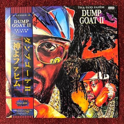 THA GOD FAHIM - Dump Goat II SIGNED by ThaGodFahim  Black Vinyl (LP) US Import