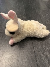 Set of 2 Lamb Chops plush stuffed animal Dog Toy 9” - Easter Bunny & regular
