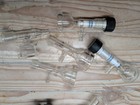 Lot of 16 Laboratory Glass Reactor Components 200L Reactor Parts Valves Adapters — photo 6