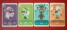 Animal Crossing Crossover amiibo Set Of Four Cece Viche Tulin Mineru Cards