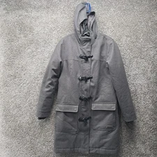 Merrell Select Dry Womens Long Rain Coat Gray Medium