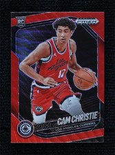 2024-25 Panini Prizm Black Ruby Wave Prizm Cam Christie #235 1bi3
