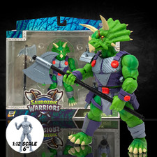 Triax Skiver - Triceratops Bounty Hunter Dinosaur Action Figure 1:12  Scale