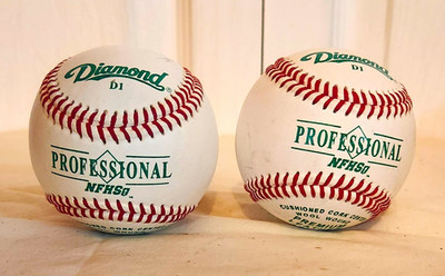 2-Pack Diamond D1-Pro Professional Baseballs NFHS NOCSAE Approved NEW/MINT