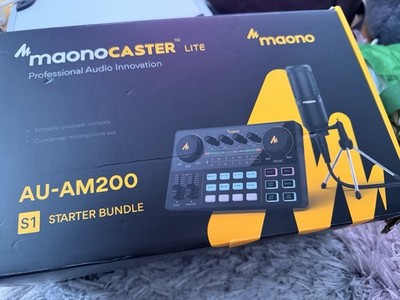 MAONO Podcast Mixer Maonocaster Lite AU-AM200-S1 Starter Bundle