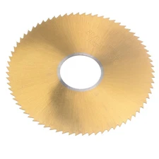 80mm Dia 22mm Arbor 0.5mm Thick 72 Tooth Titanium Coated Circular Saw Blade