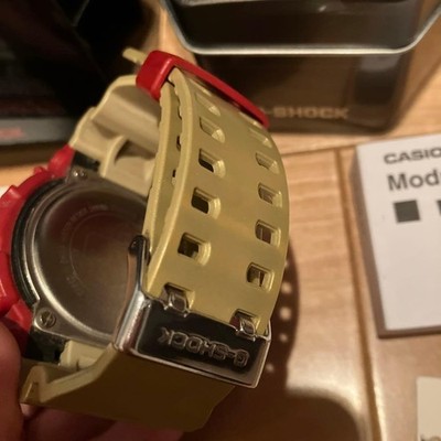 G-Shock GA-110CS-4AJF Crazy Colors Red Analog-Digital Watch Used