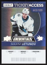 2021-22 Upper Deck Credentials #60 Joel Kellman 2020-21 Debut TA #/999