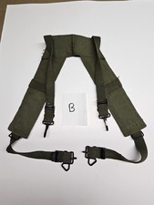 VTG US Military Load Bearing Suspenders M-1956 Canvas R Lot B