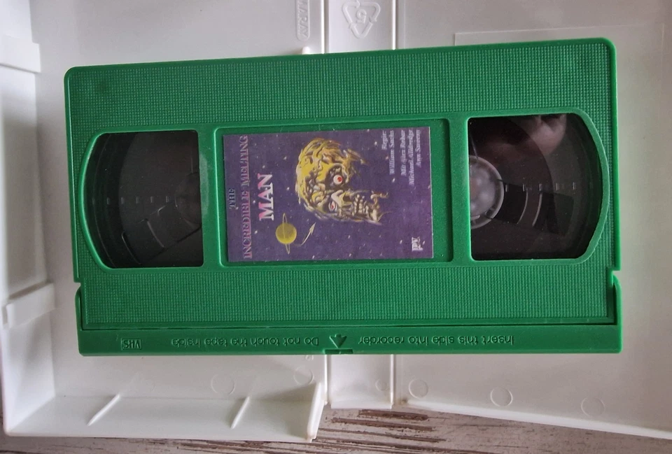 The Incredible Melting Man - VHS Video von JPV Austria - Grünes VHS Tape - Bild 4 von 4