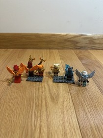 LEGO LEGENDS OF CHIMA: Flying Phoenix Fire Temple (70146) - Mostly Complete