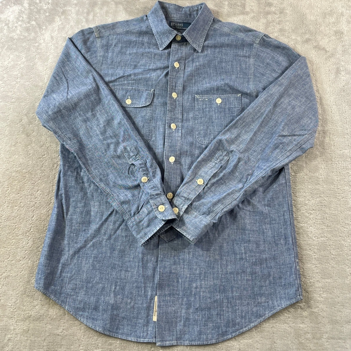 Polo Ralph Lauren Chambray Casual Button-Down Shirts for Men for