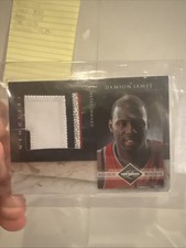 2010-11 Panini Limited - Freshman Jumbo Materials Damion James #24 /25(MEM, RC)