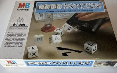 Vintage 1979 Word Yahtzee Wortspiel von MB Spiele komplett. Guter Zustand.