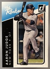 2017 Panini Donruss Aaron Judge The Rookies Rc Yankees Tr-8 Nm C