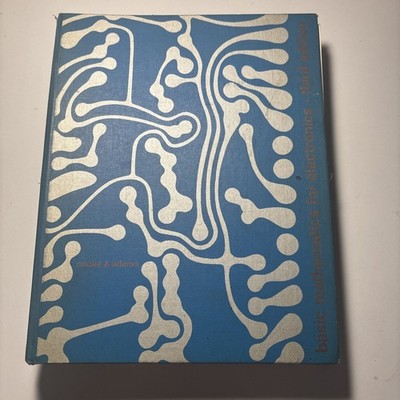 Basic Mathematics for Electronics 3rd Edition Hardcover Book by Cooke & Adams