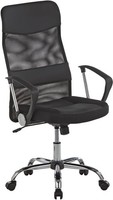 Chefsessel Ravensburg Schwarz Kunstleder Wippmechanik Ca. 46-54 Cm HöHe