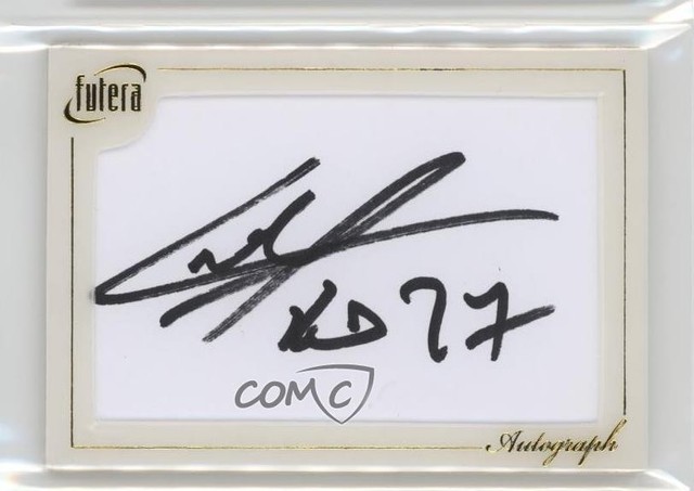 2024 Futera Unique Nostalgia Heroes Unique Auto 1/1 Krepin Diatta Auto 1k54