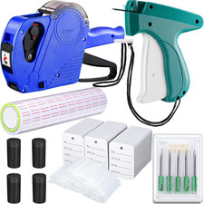 1121 Pieces Clothing Price Tag Gun Machine Retail Price Tag Gun Attacher with La