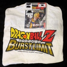 PS3 DRAGON BALL Z BURST LIMIT BRAND NEW FACTORY SEALED BONUS T-SHIRT 2008 RARE