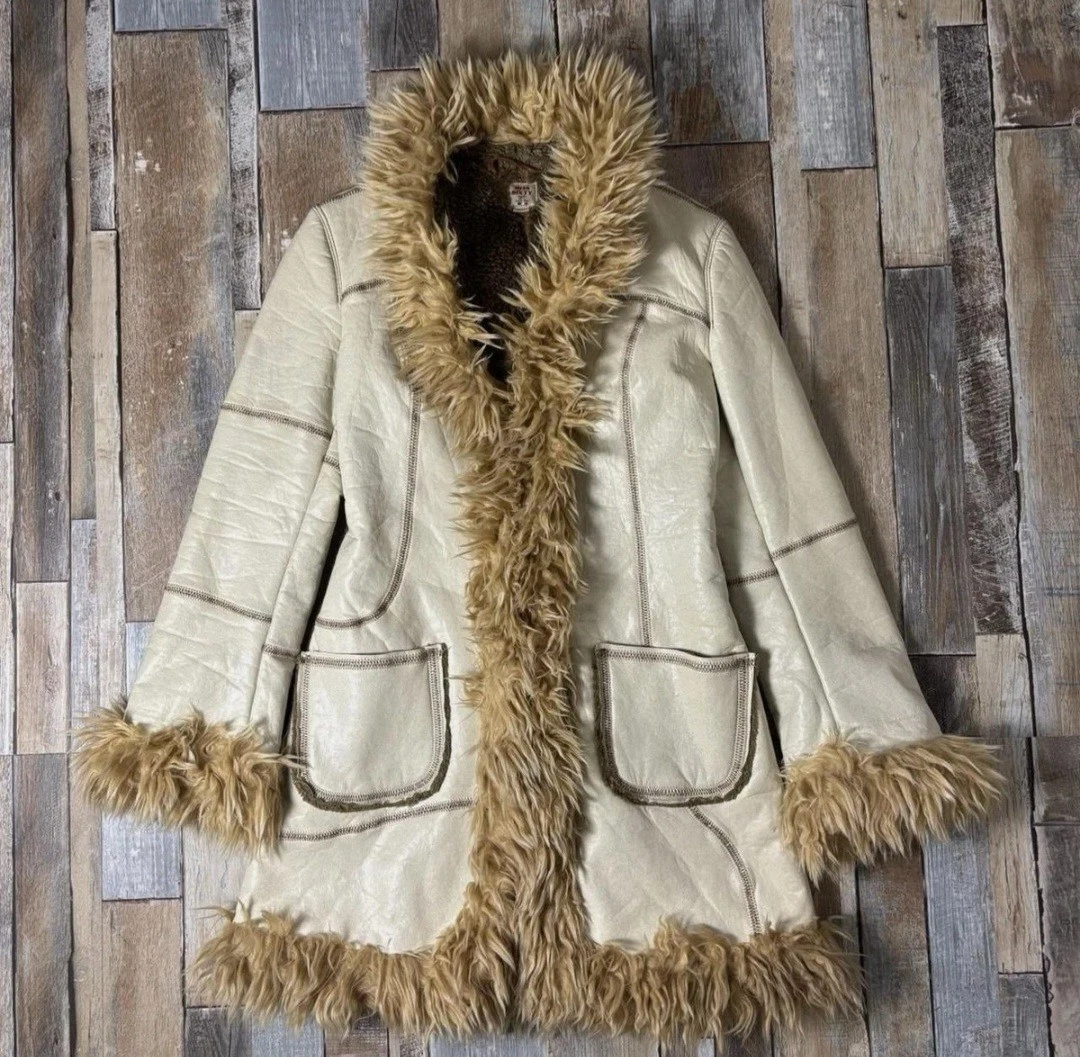 Miss Sixty Faux Fur Outer Shell Coats, Jackets & Vests for Women