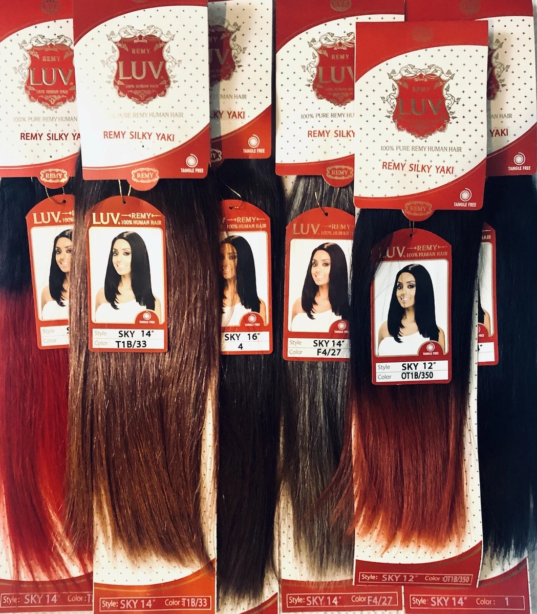 100 percent human hair clearance extensions